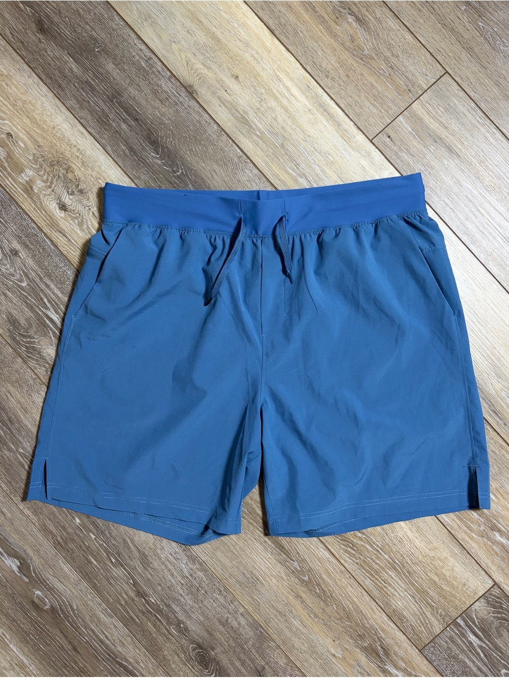 Men's Blue Athletic Shorts
